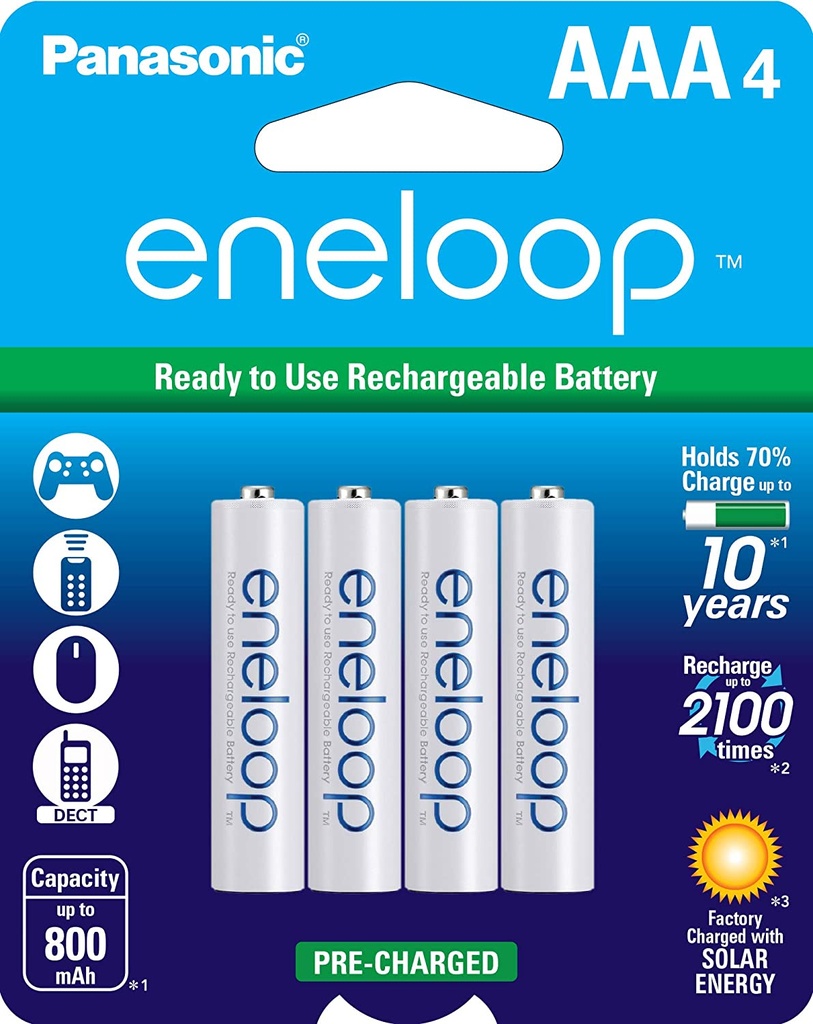 Аккумулятор panasonic eneloop aaa